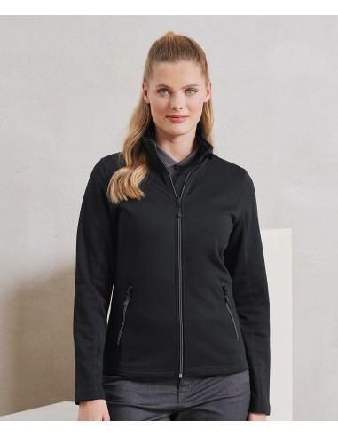 PRE-PR809-Sweat-shirt durable à fermeture zippée intégrale à teinture par filature pour femmes
